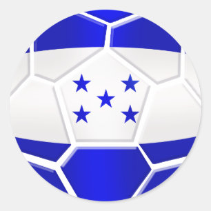 Fußballgeschenke Los Catrachos Honduras Runder Aufkleber