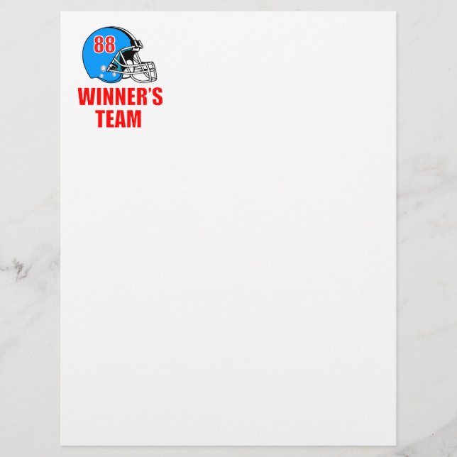 Fußballhelm (Vorderseite)