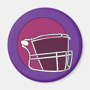 Fußballhelm Magnet