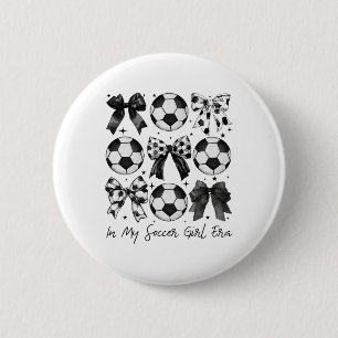 Fußballhemd In Meiner Fußball Mädchen Ära Retro Gr Button