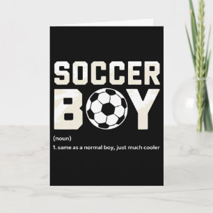 Fußballjunge Definition  Karte