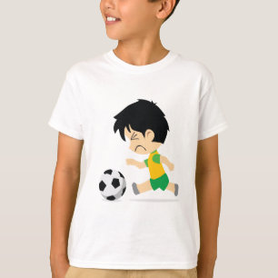 Fußballjunge T-Shirt