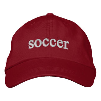 Fußballkappe Bestickte Kappe
