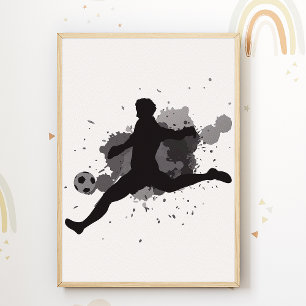 Fußballkids Room Poster Sports Kinderzimmer drucke