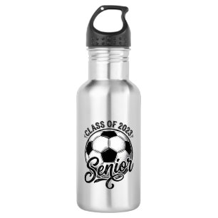 Fußballklasse der Abschlussklasse 2023 Vintage-Abs Edelstahlflasche