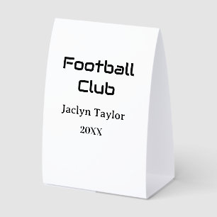 FUSSBALLKLUB FIFA WELTMEISTERSCHAFT NAME JAHR PART TISCHAUFSTELLER