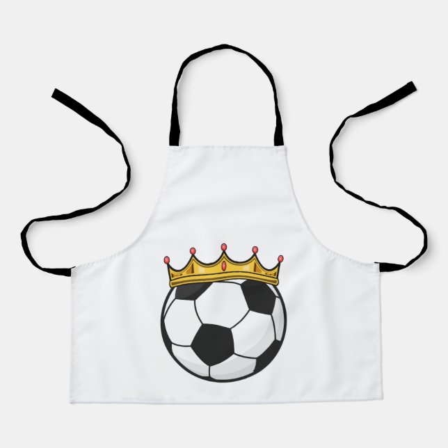 Fußballkönigin Schürze (Vorderseite)