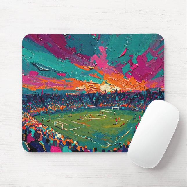 Fußballkunst (#1) mousepad (Mit Mouse)