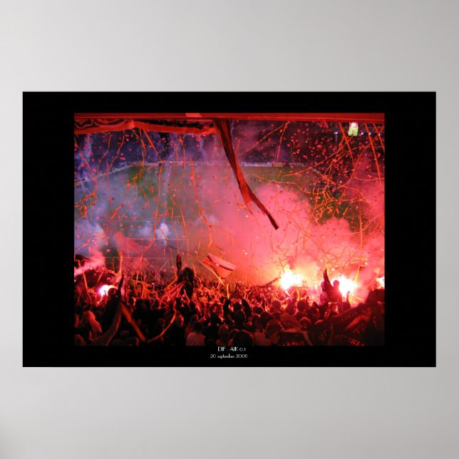 Fußballleidenschaft Poster (Vorne)