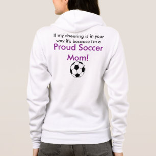 Fußballmamma-Sweatshirt Hoodie