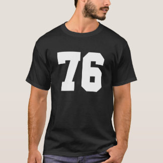 Fußballmannschaft Nummer 76 American Rugby Team, C T-Shirt