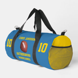 Fußballmannschaft Trainer Spieler Hellblau Persona Duffle Bag