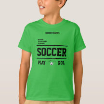 Fußballmarken personalisierte Spielerteam-Kinder g