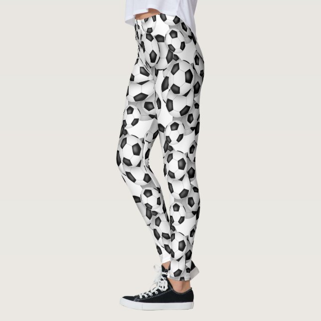 Fußballmuster Leggings (Links)