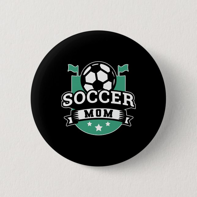 Fußballmutter _4  button (Vorderseite)