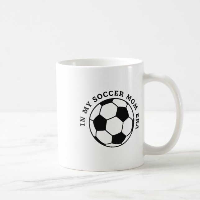 Fußballmutter der Jugend, Mannschaftsmutter Fußbal Kaffeetasse (Rechts)