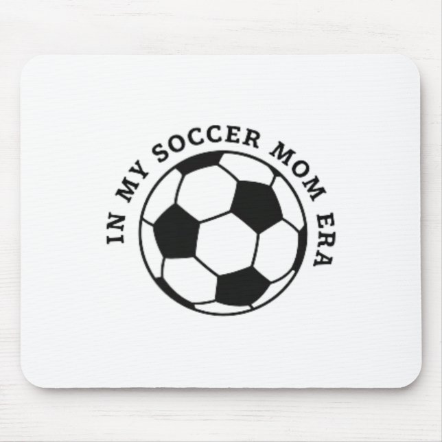 Fußballmutter der Jugend, Mannschaftsmutter Fußbal Mousepad (Vorne)