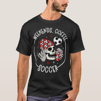 Fußballmutter eines Fußballspielers mit Wochenend- T-Shirt