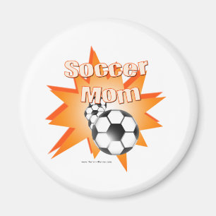 Fußballmutter Magnet