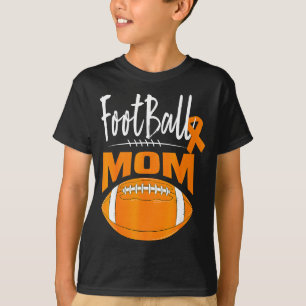 Fußballmutter Multiple Sklerose Bewusstsein Orange T-Shirt