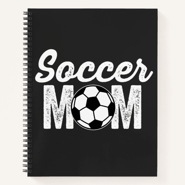 Fußballmutter Notizbuch (Vorderseite)