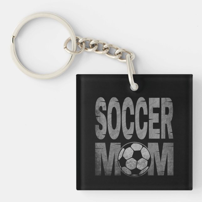 FUSSBALLMUTTER  SCHLÜSSELANHÄNGER (Vorderseite)