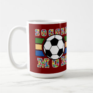 Fußballmutter T-Shirt Kaffeetasse