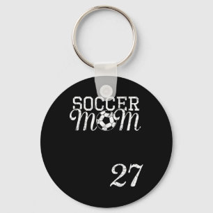 Fußballmutter-Trikot Nummer 27 Lieblingsspieler #2 Schlüsselanhänger