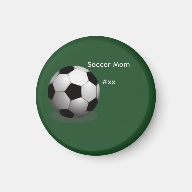 Fußballmutti  magnet (Vorne)
