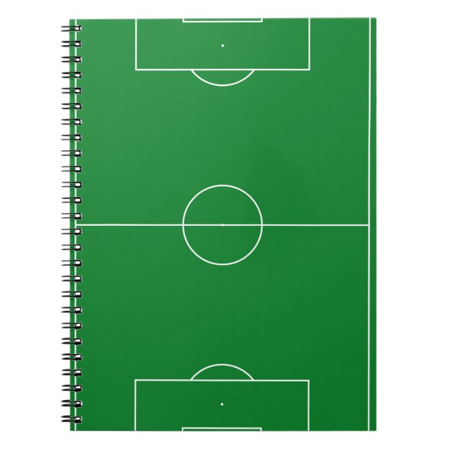Fußballplatz (Campo di calcio) Notizblock (Vorderseite)