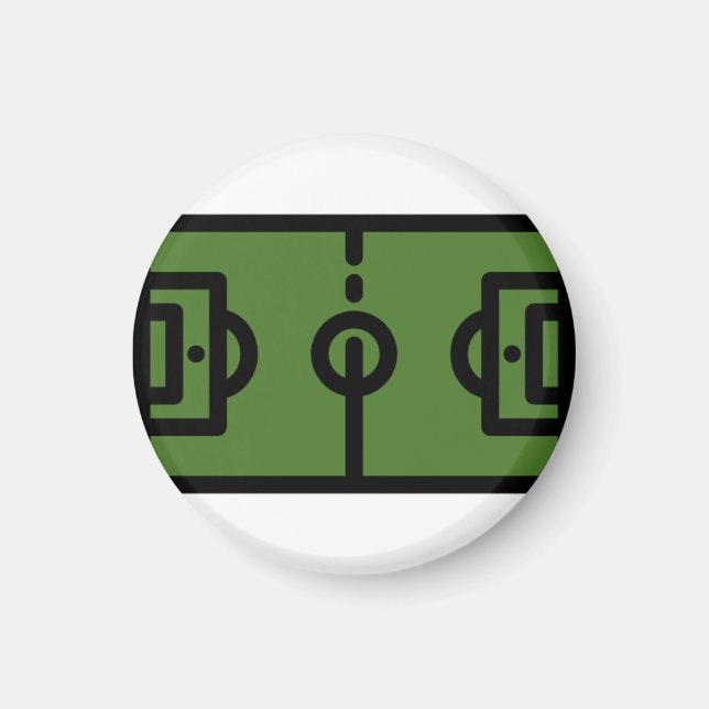 Fußballplatz Magnet (Vorne)