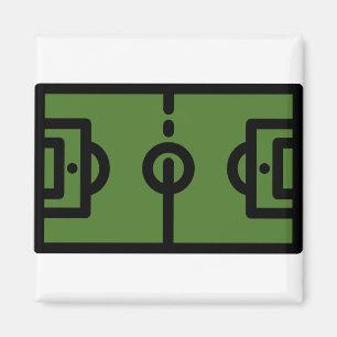 Fußballplatz Magnet