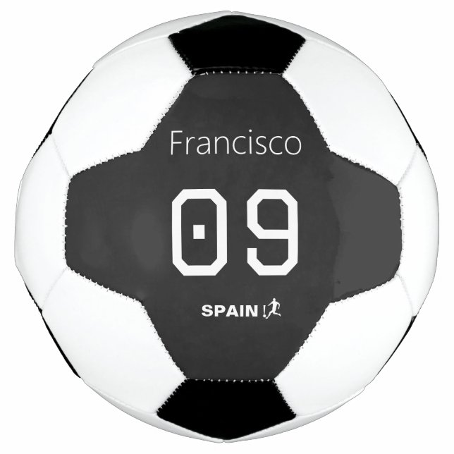Fußballprofi Monochrome Edition Athlet Fußball (Vorderseite)