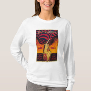 Fußballpromo-Plakat T-Shirt