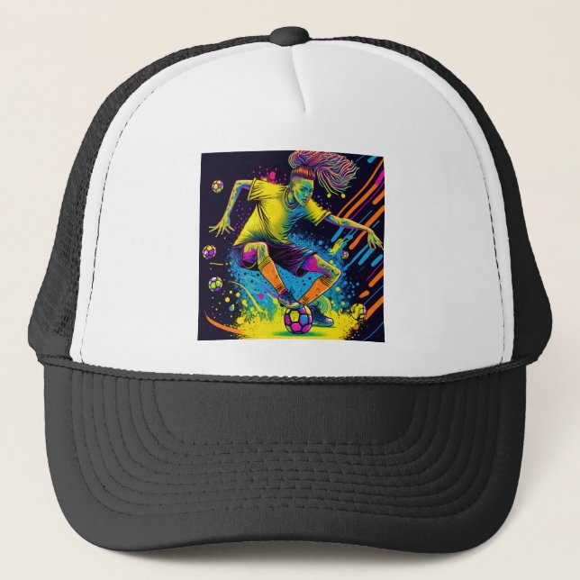 Fußballrealm Truckerkappe (Vorderseite)