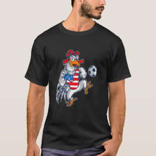 Fußballroster Football American Flag Boys T-Shirt