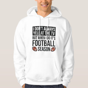 Fußballsaison Hoodie