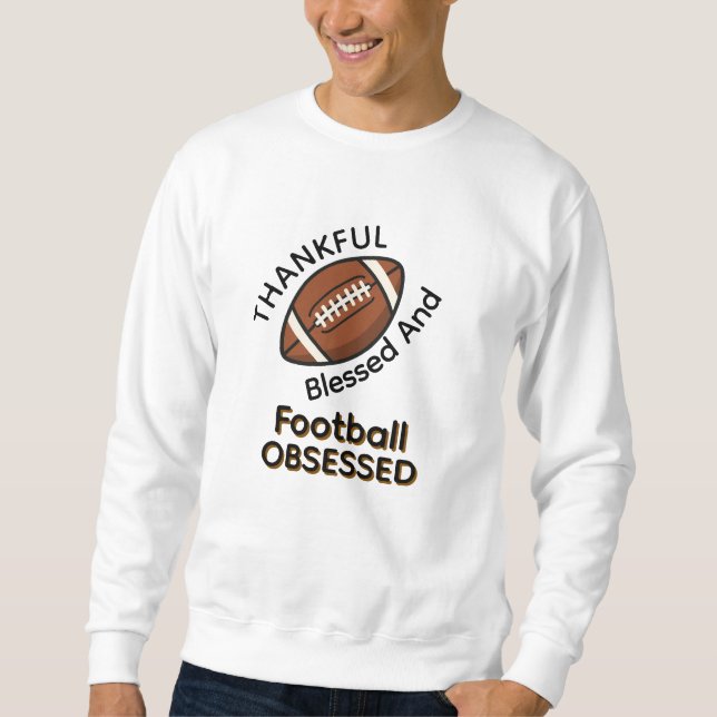 Fußballsaison  sweatshirt (Vorderseite)