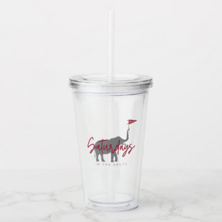 Fußballsamstags in der Süd-Akrylylic Tumbler Acryltrinkbecher