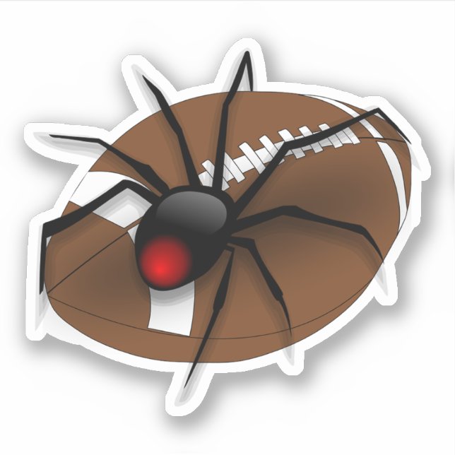 Fußballspiel Aufkleber (Vorderseite)