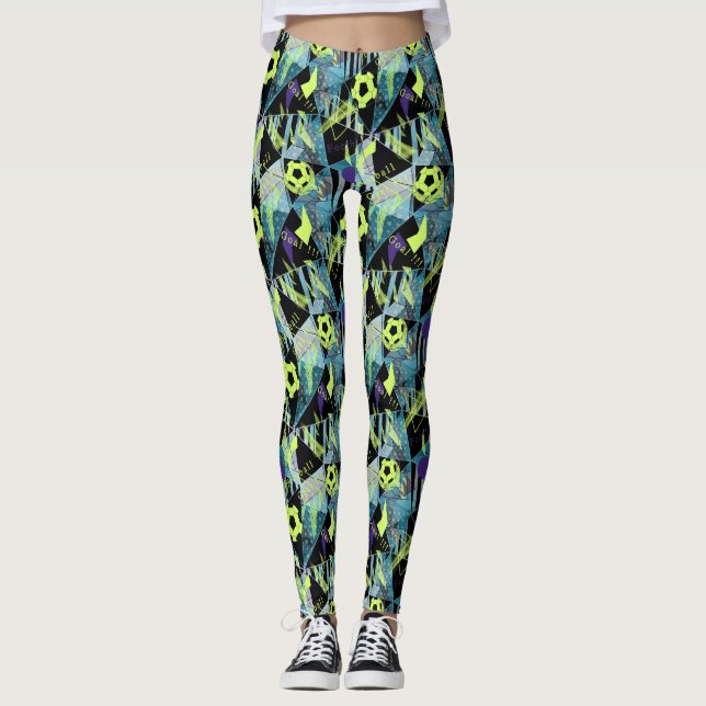 Fußballspiel Leggings (Vorderseite)