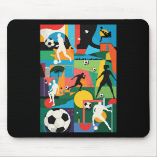 Fußballspiel Mannschaft Trainer Fans Freistoß Spie Mousepad