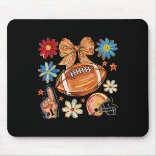 Fußballspiel Tag Herbst Stimmung Touchdown Saison Mousepad