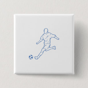 Fußballspieler Button
