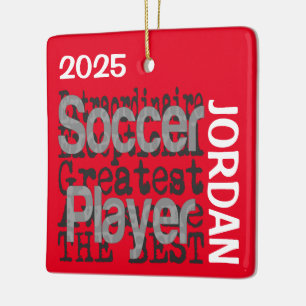 Fußballspieler Extraordinaire BENUTZERDEFINIERT Keramikornament