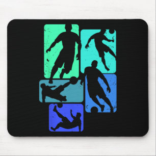 Fußballspieler Fans Byll Kick Grafik Coole Streetw Mousepad