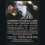 Fußballspieler, Flyer für Fußballwerbung<br><div class="desc">Fußballspieler,  Flyer von Fußballcamps,  die Werbung im Visitenkarten-Store.</div>