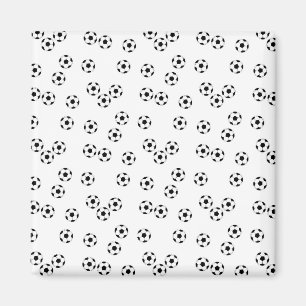 Fußballspieler Fußball ist ein einfaches Spiel Magnet