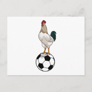 Fußballspieler Fußball Postkarte