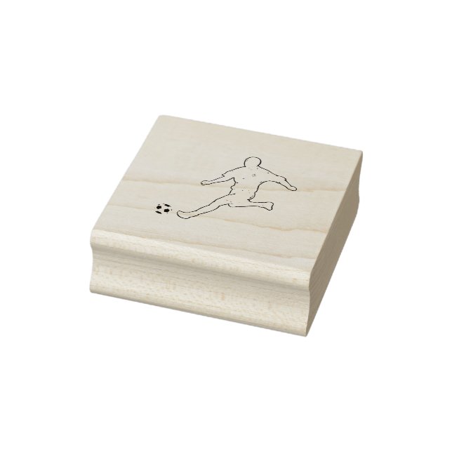 Fußballspieler Gummistempel (Stempel)